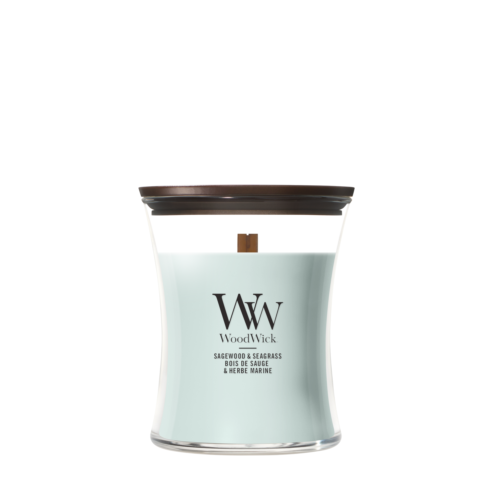 WoodWick Sagewood & Seagrass Medium Candle online bestellen