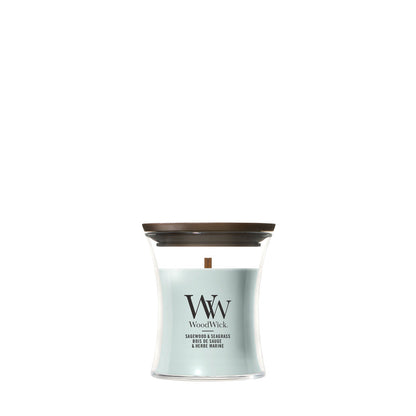 WoodWick Sagewood & Seagrass Mini Geurkaars