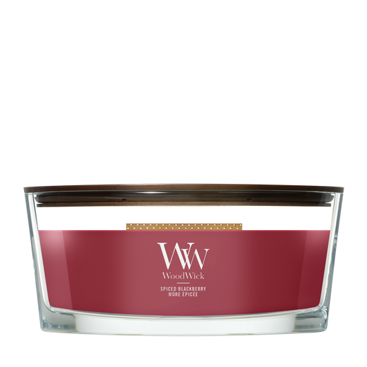 WoodWick Spiced Blackberry Ellipse Candle