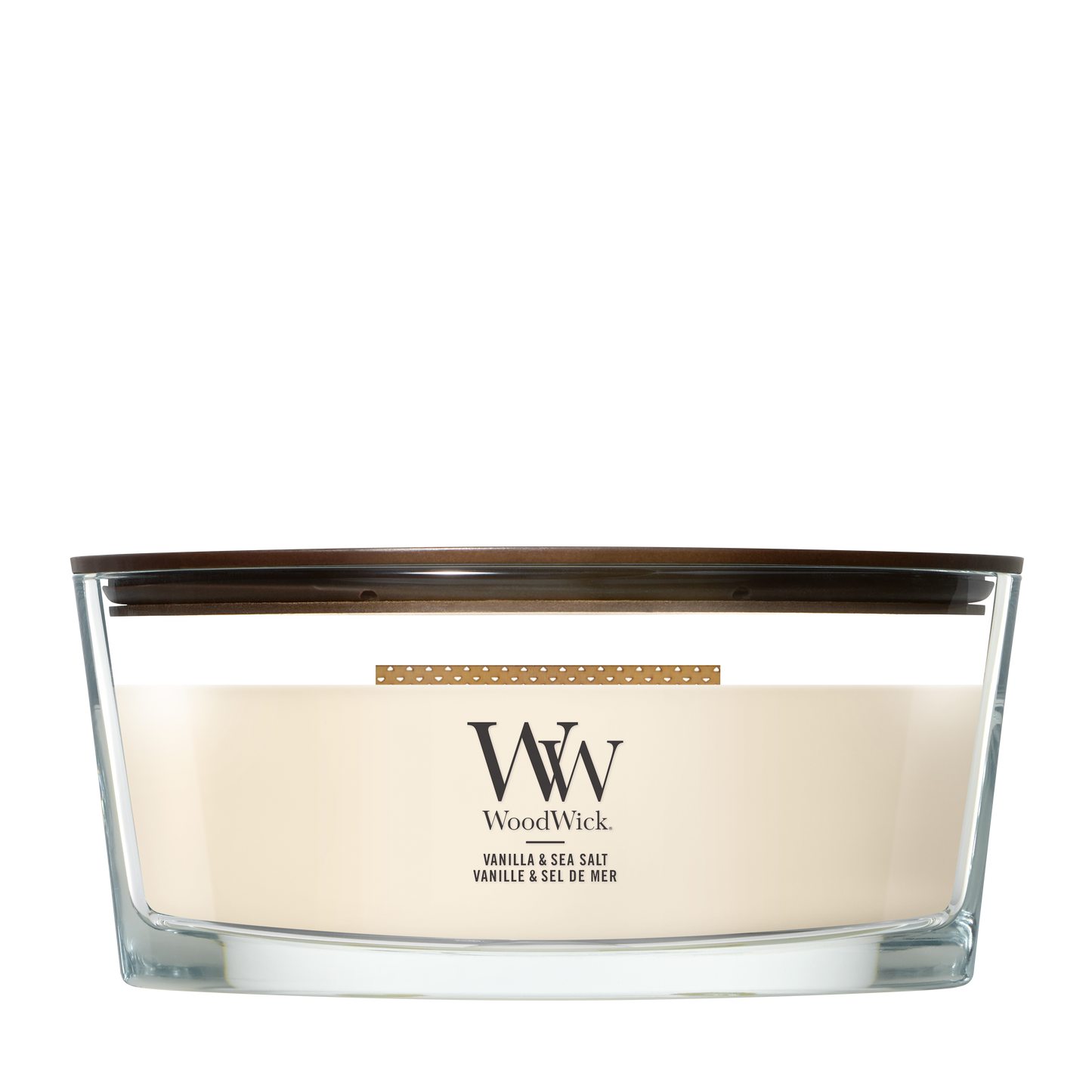 WoodWick Vanilla & Sea Salt Ellipse Candle online bestellen