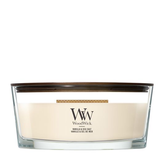 WoodWick Vanilla & Sea Salt Ellipse Candle online bestellen
