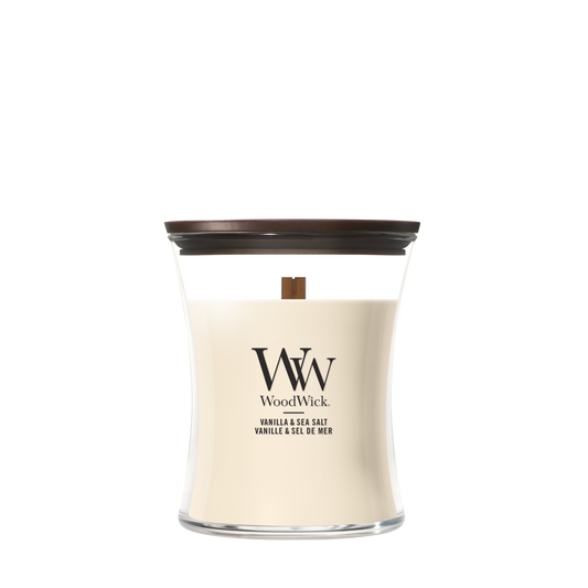 WoodWick Vanilla & Sea Salt Medium Candle online bestellen