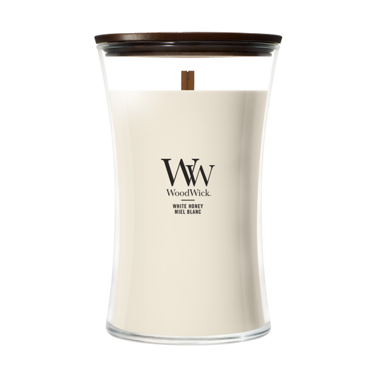 WoodWick White Honey Large Candle