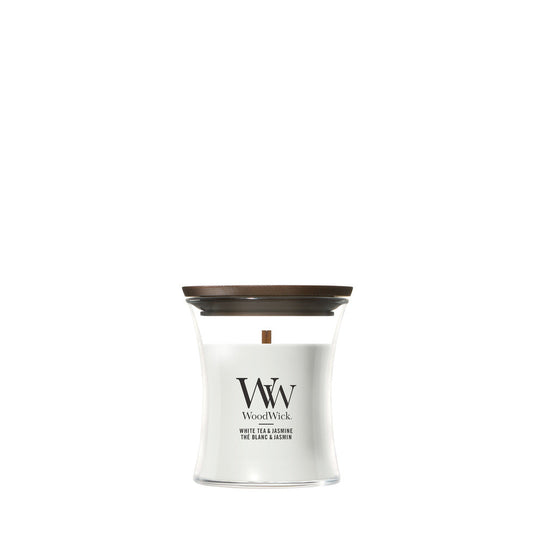 WoodWick White Tea & Jasmine Mini Geurkaars