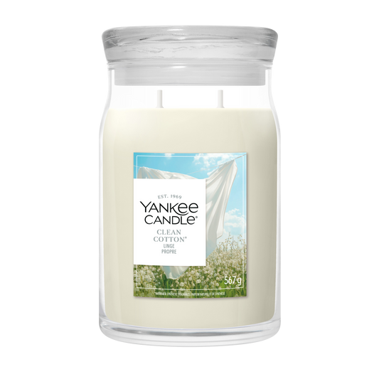 Yankee Candle Clean Cotton Large Jar