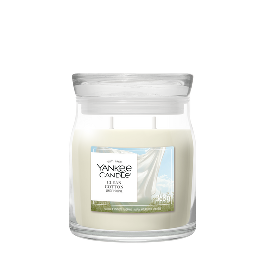 Yankee Candle Clean Cotton Medium Jar