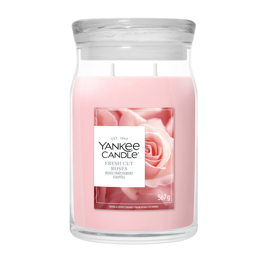 Yankee Candle Fresh Cut Roses Large Jar