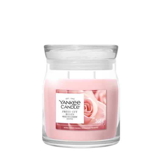 Yankee Candle Fresh Cut Roses Medium Jar