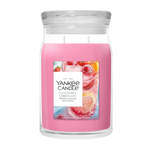 Yankee Candle Iced Berry Lemonade Large Jar