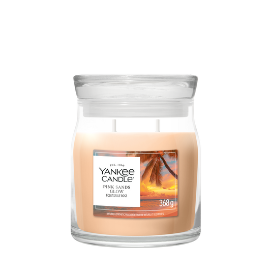 Yankee Candle Pink Sands Glow Medium Jar online bestellen