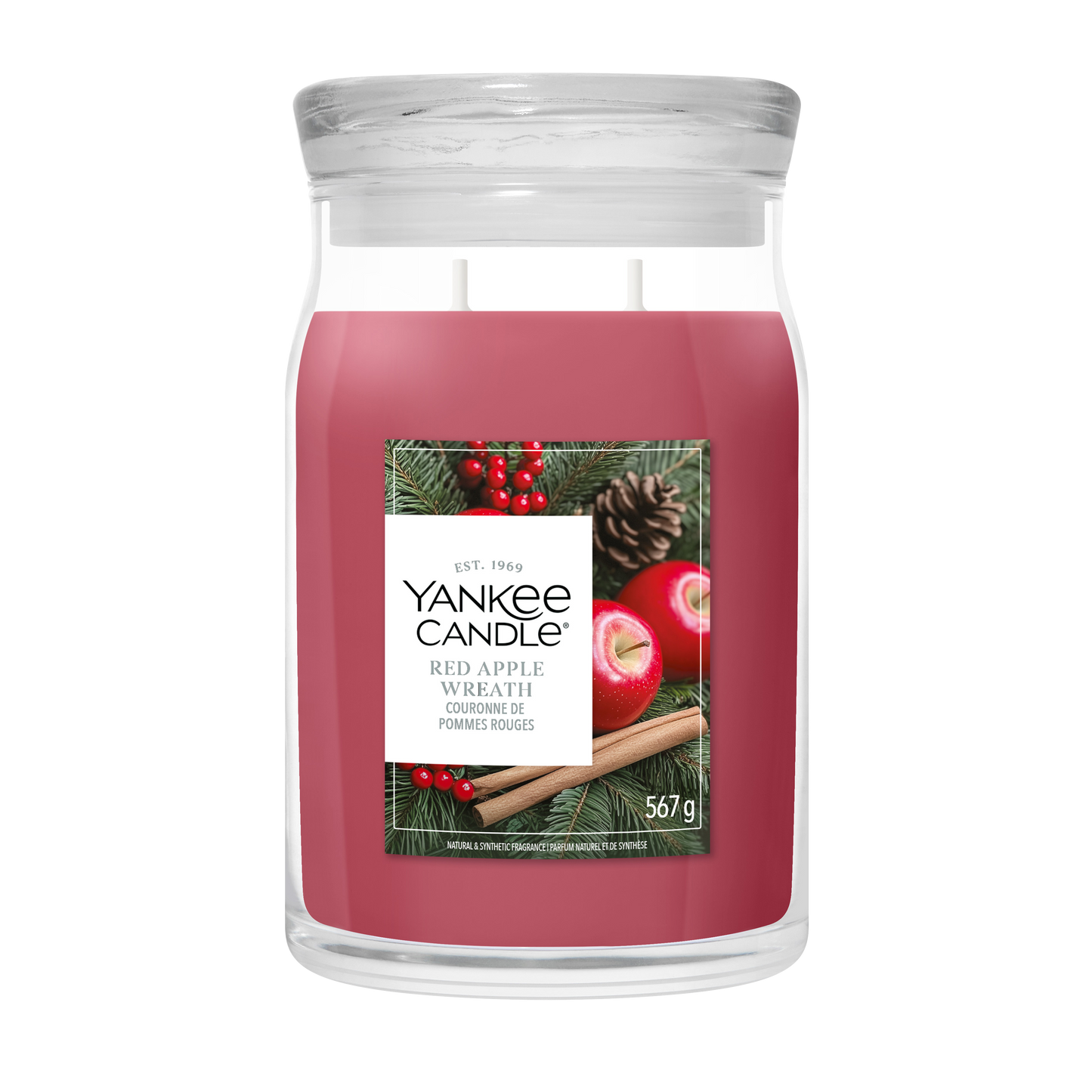 Yankee Candle Red Apple Wreath Large Jar