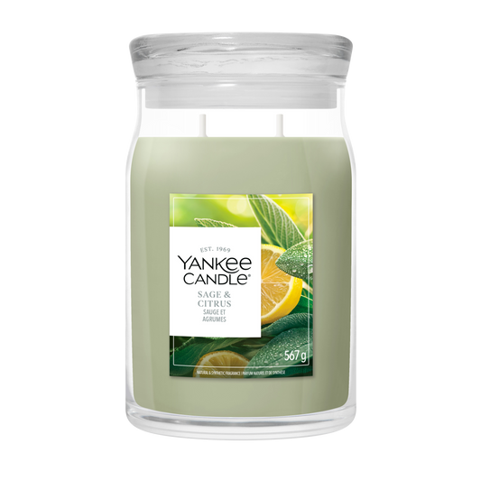 Yankee Candle Sage & Citrus Large Jar