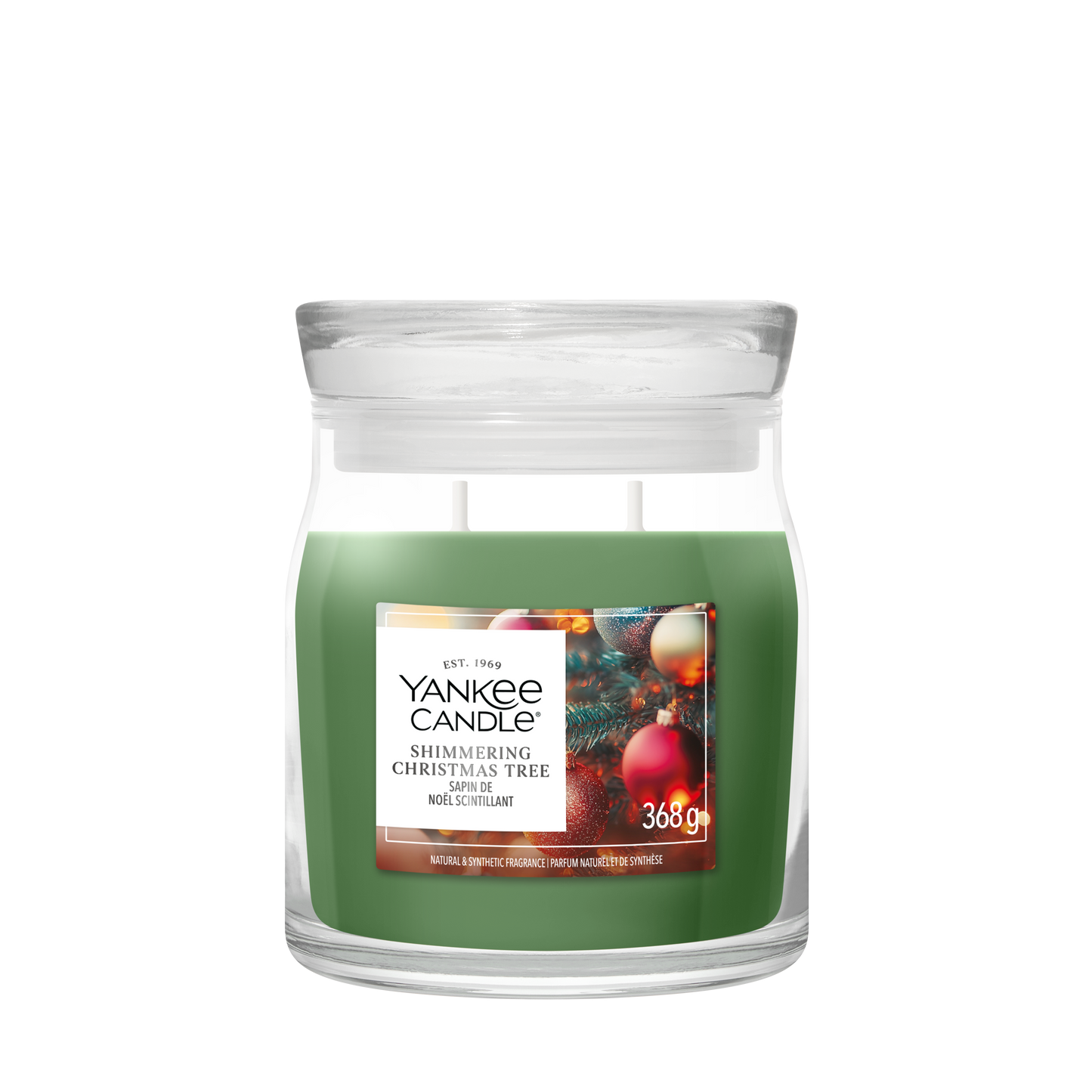 Yankee Candle Shimmering Christmas Tree Medium Jar