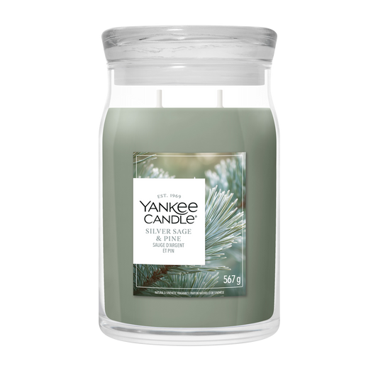 Yankee Candle Silver Sage & Pine Large Jar