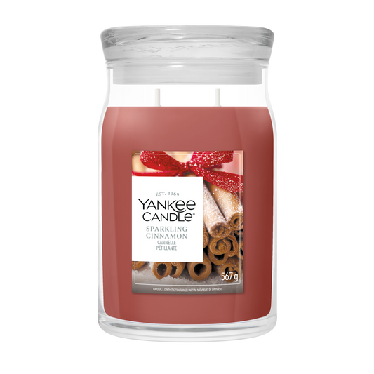 Yankee Candle Sparkling Cinnamon Large Jar