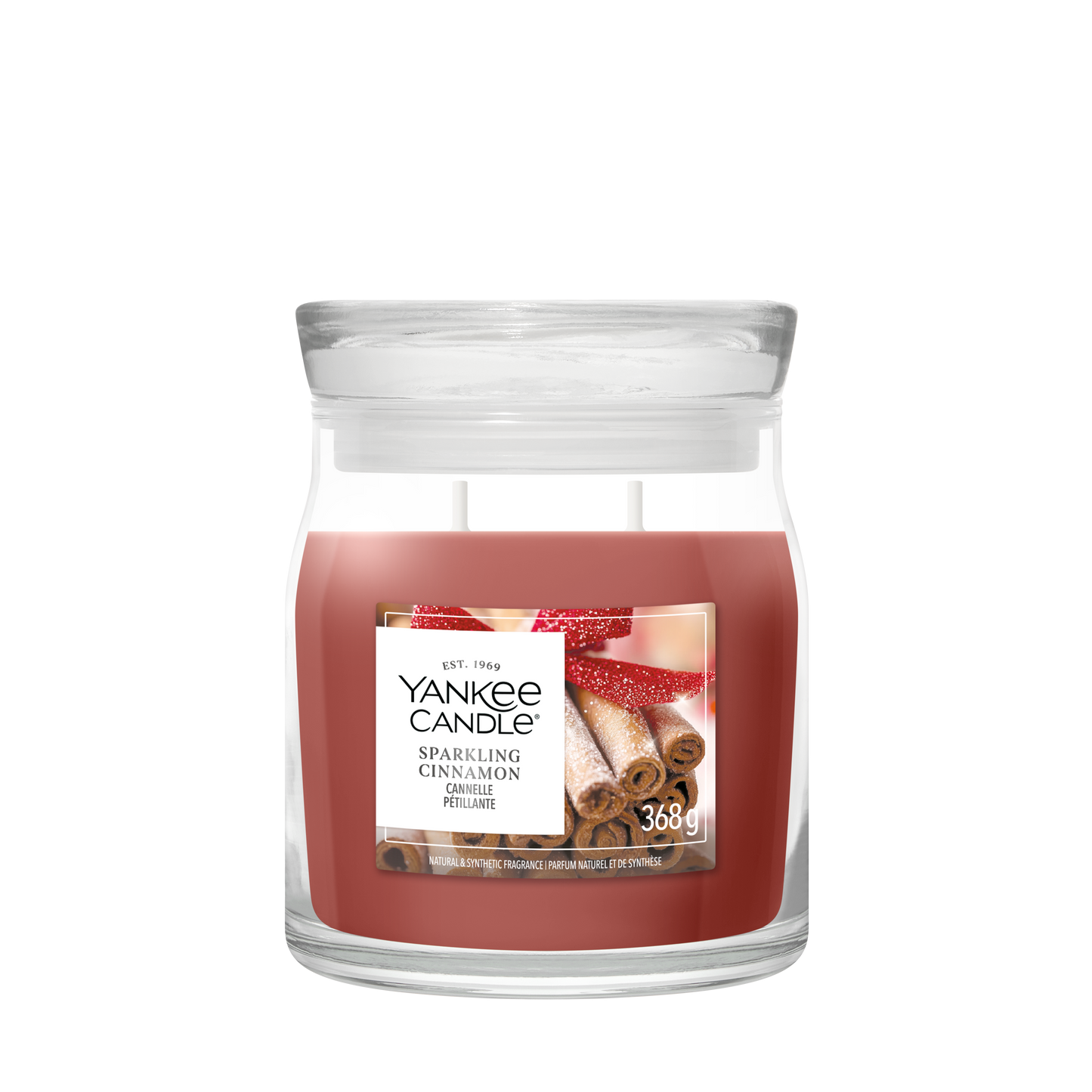 Yankee Candle Sparkling Cinnamon Medium Jar