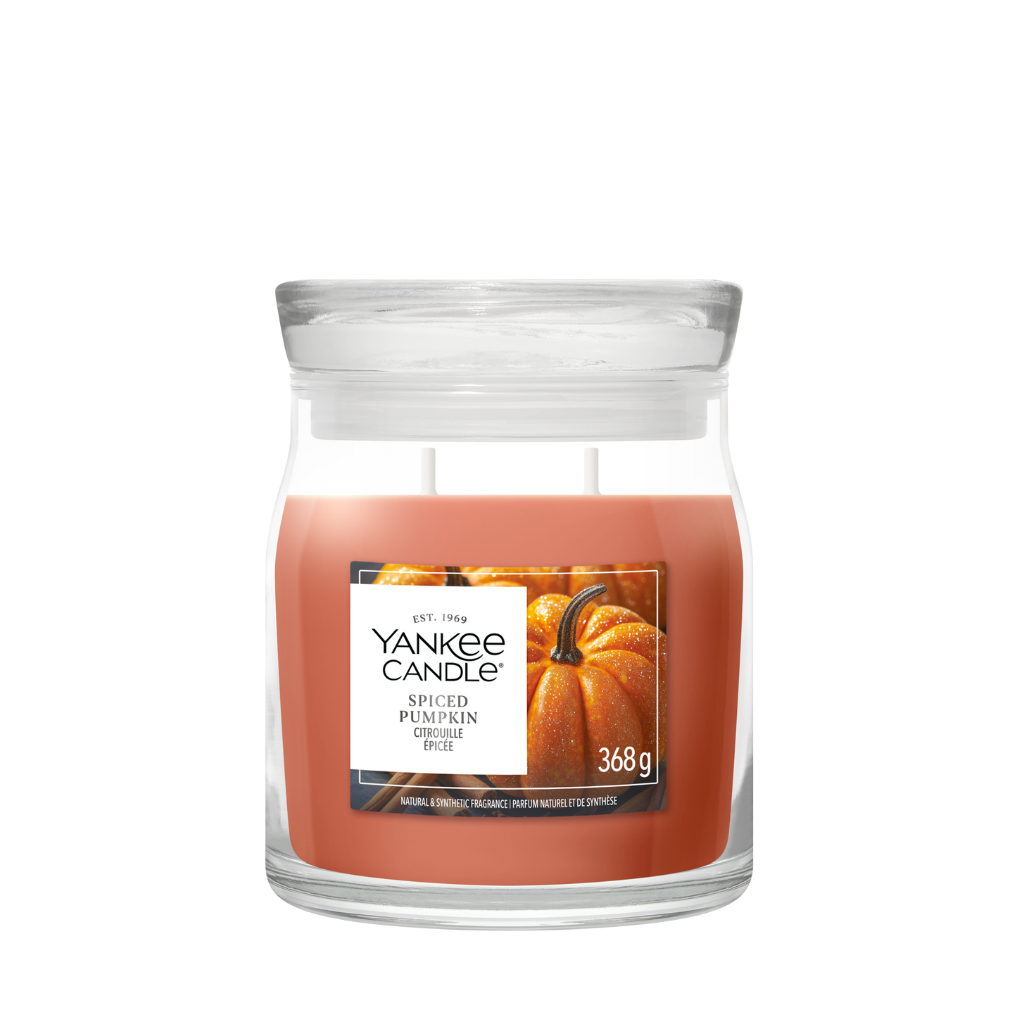 Yankee Candle Spiced Pumpkin Medium Jar