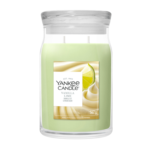 Yankee Candle Vanilla Lime Large Jar