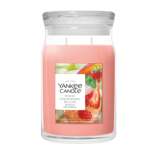 Yankee Candle White Strawberry Bellini Large Jar online bestellen