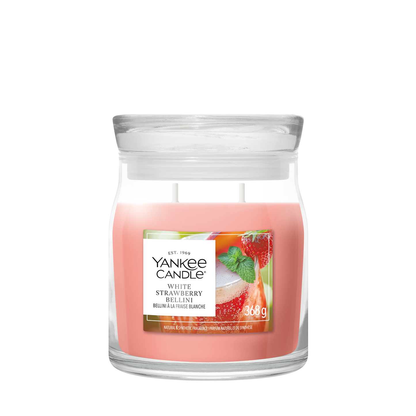 Yankee Candle White Strawberry Bellini Medium Jar online bestellen