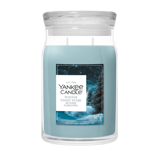 Yankee Candle Winter Night Stars Large Jar