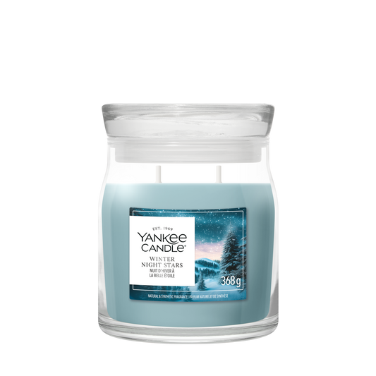 Yankee Candle Winter Night Stars Medium Jar