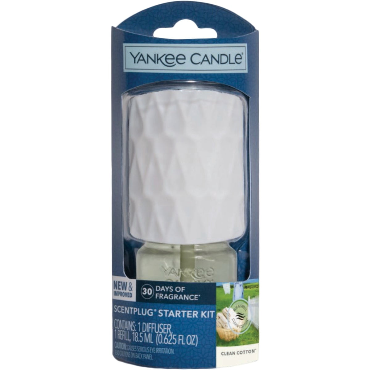 Yankee Candle Clean Cotton ScentPlug Starter Kit