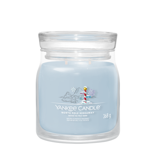 Yankee Candle North Pole Hideaway Medium Jar