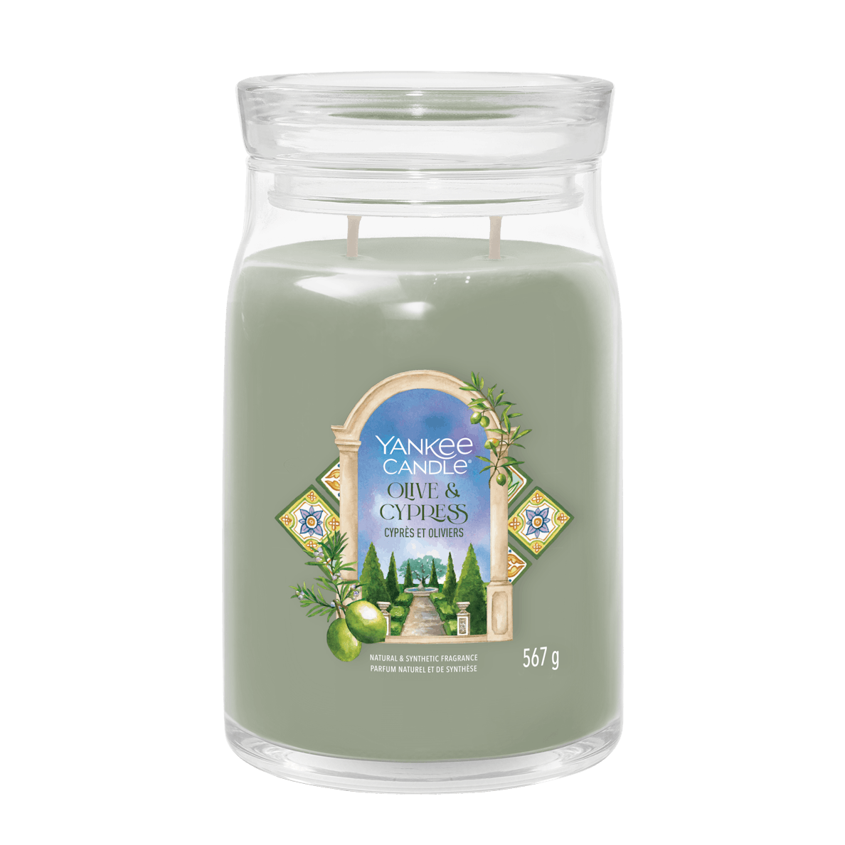 Yankee Candle Olive & Cypress Large Jar