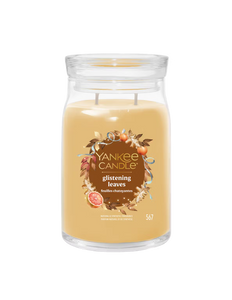 Yankee Candle Glistening Leaves Large Jar - Yankee Candle & WoodWick