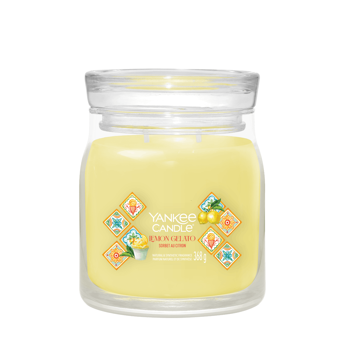 Yankee Candle Lemon Gelato Medium Jar - Shop Hier