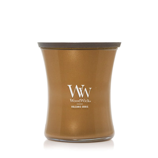 WoodWick Precious Metals Volcanic Orris Medium Candle - Yankee Candle & WoodWick
