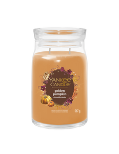 Yankee Candle Golden Pumpkin Large Jar - Yankee Candle & WoodWick