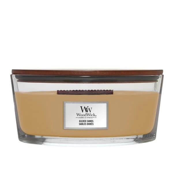 WoodWick Gilded Sands Ellipse Candle