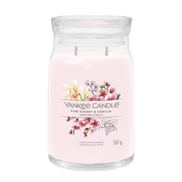 Yankee Candle Pink Cherry & Vanilla Large Jar - Yankee Candle & WoodWick