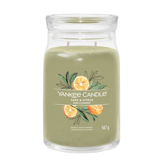 Yankee Candle Sage & Citrus Large Jar