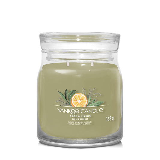 Yankee Candle Sage & Citrus Medium Jar