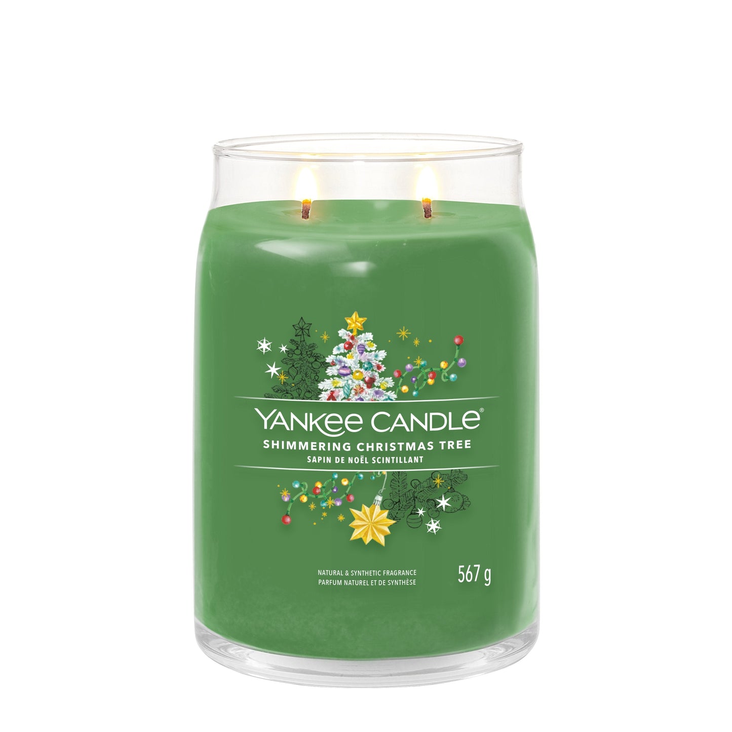 Yankee Candle Shimmering Christmas Tree Large Jar bestellen