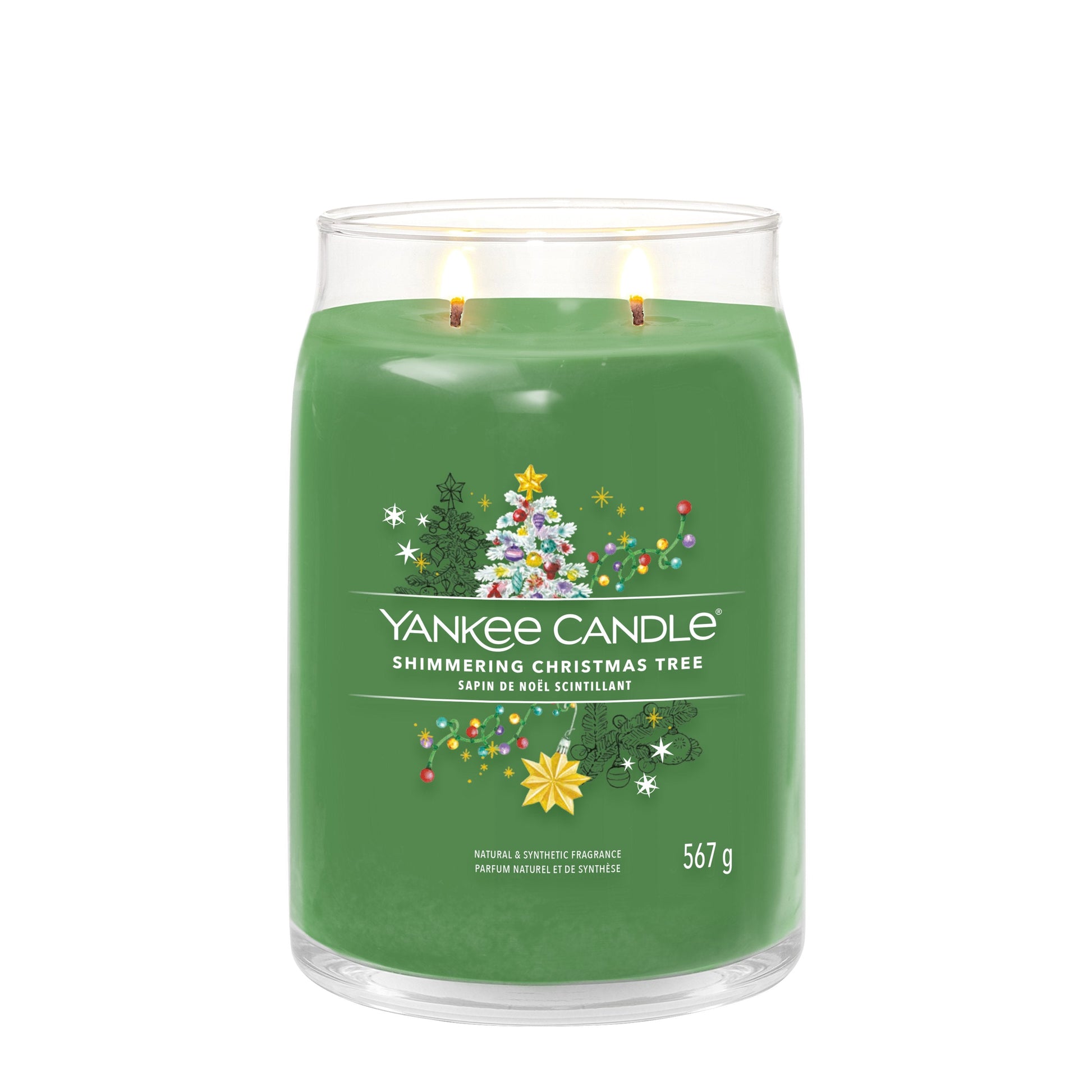 Yankee Candle Shimmering Christmas Tree Large Jar bestellen