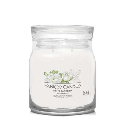 Yankee Candle White Gardenia Medium Jar