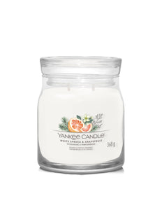 Yankee Candle White Spruce & Grapefruit Medium Jar - Shop Hier